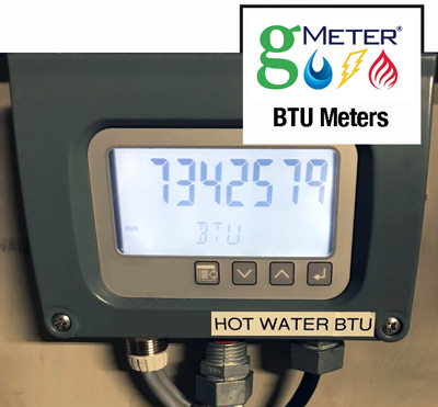 gmeter btu meters hot cold chill water